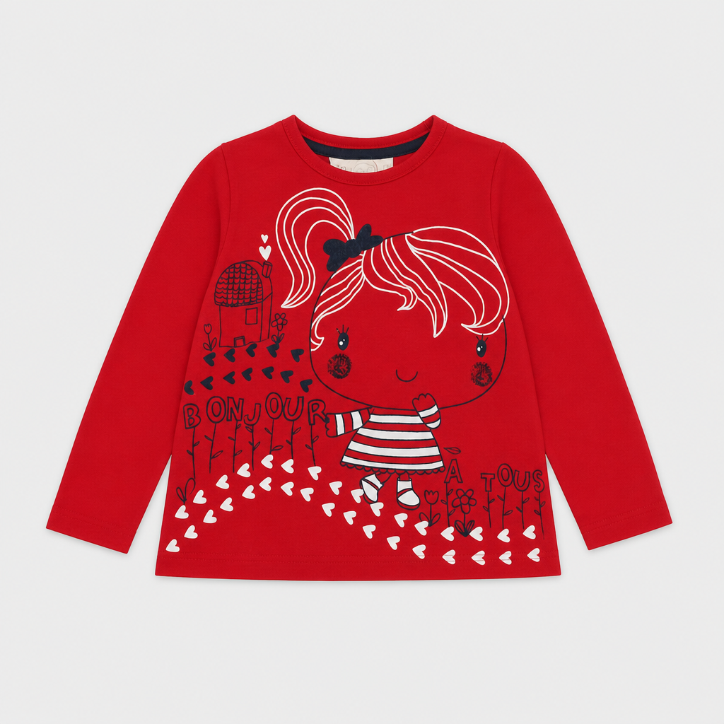 Maglietta maniche lunghe - Bambina - 66 - 71 | 6 mesi