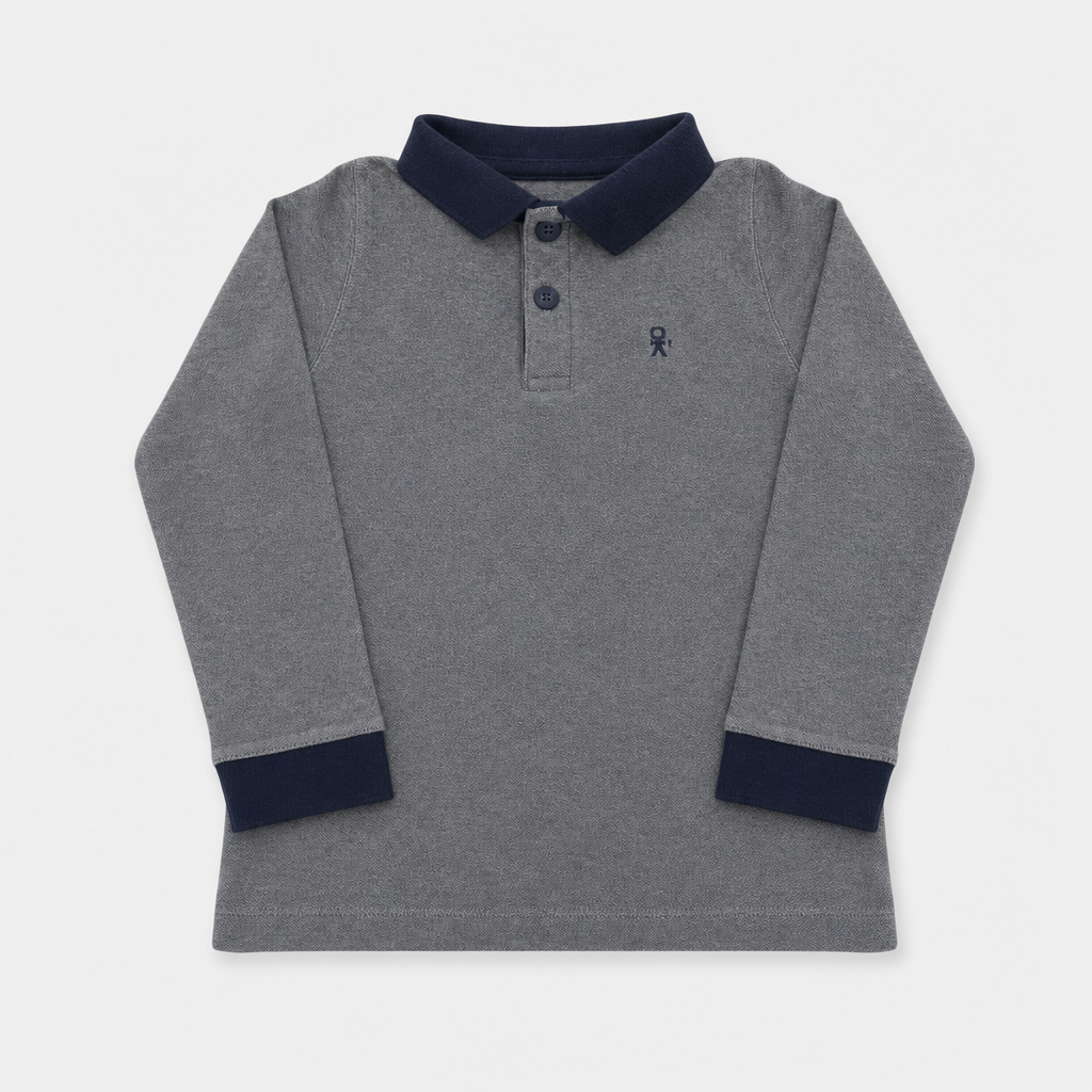 Polo maniche lunghe - Bambino - 114 - 119 | 6 anni