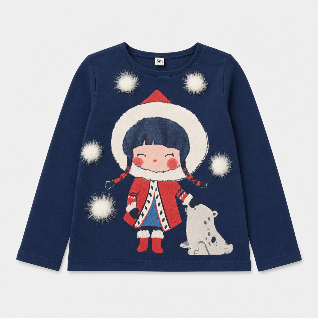 Maglietta maniche lunghe - Bambina - 90 - 95 | 2 anni
