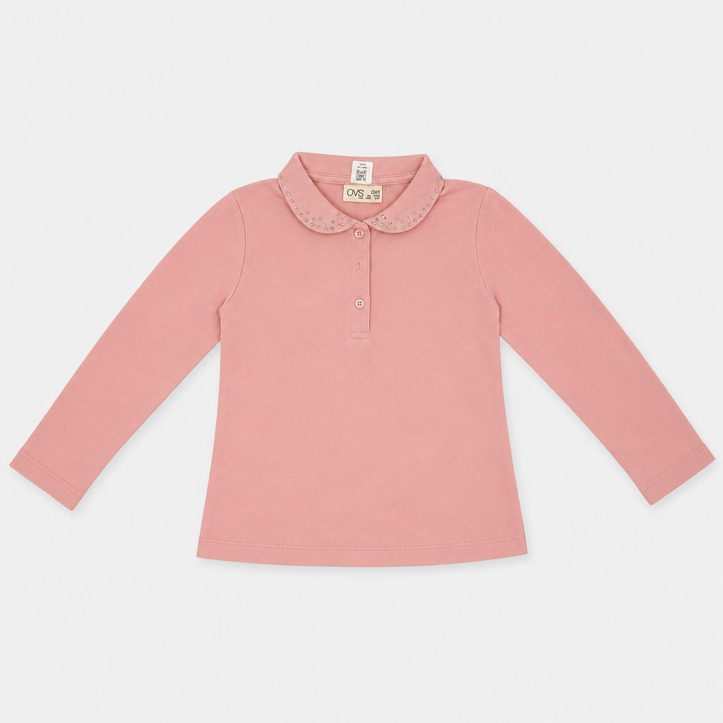 Polo maniche lunghe - Bambina - 120 - 125 | 7 anni