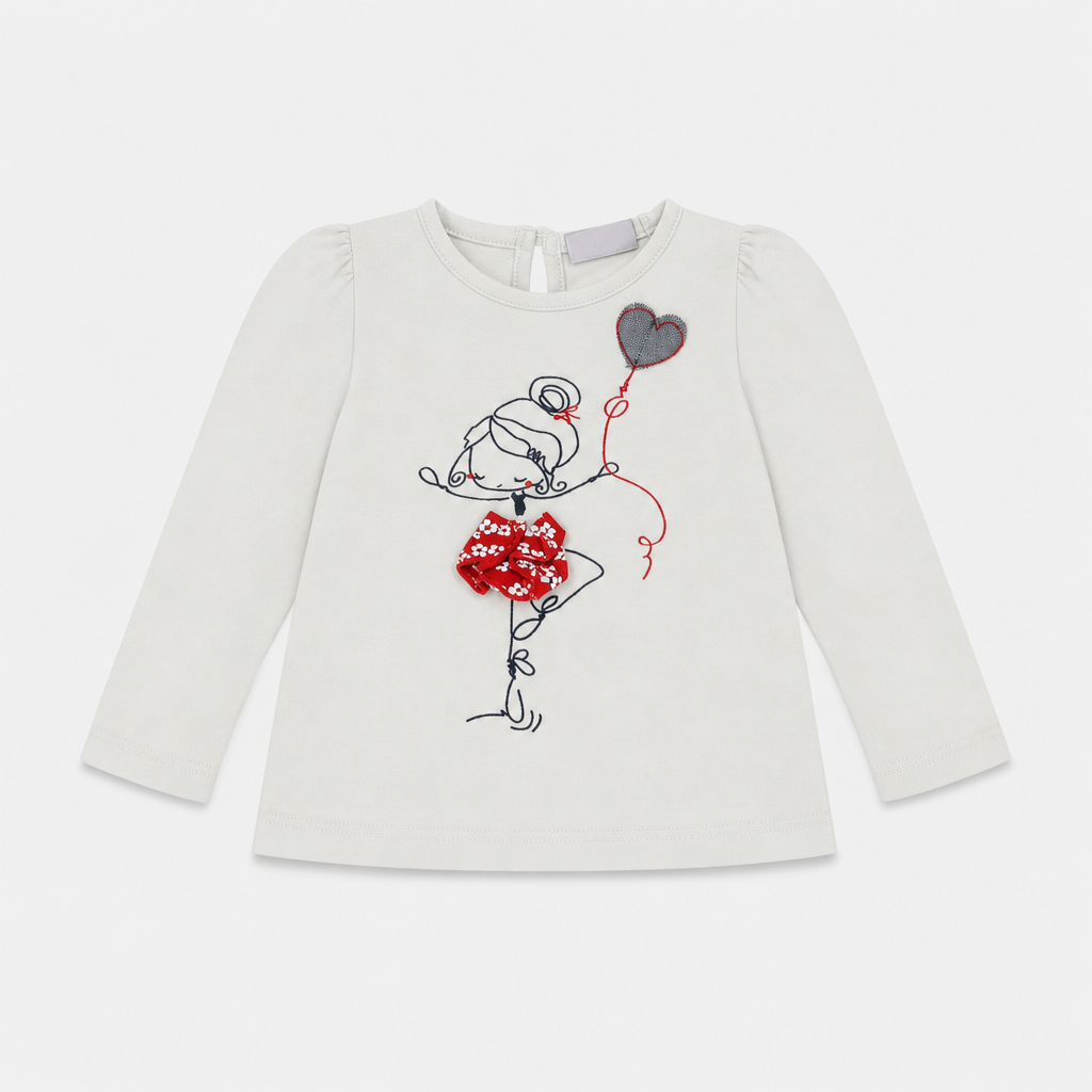 Maglietta maniche lunghe - Bambina - 72 - 77 | 9 mesi