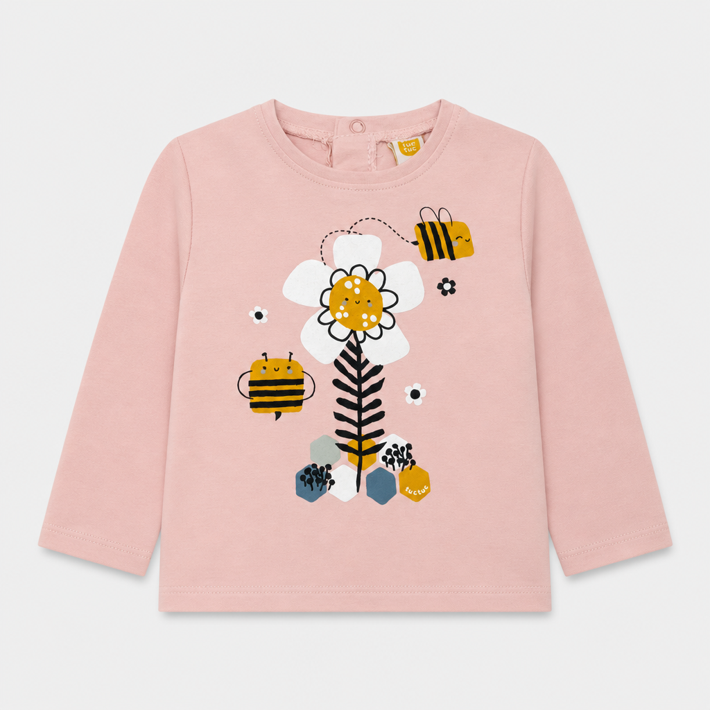 Maglietta maniche lunghe - Bambina - 66 - 71 | 6 mesi