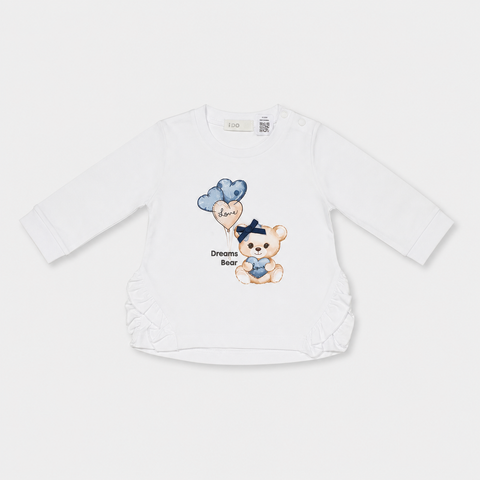 Maglietta maniche lunghe - Bambina - 60 - 65 | 3 mesi