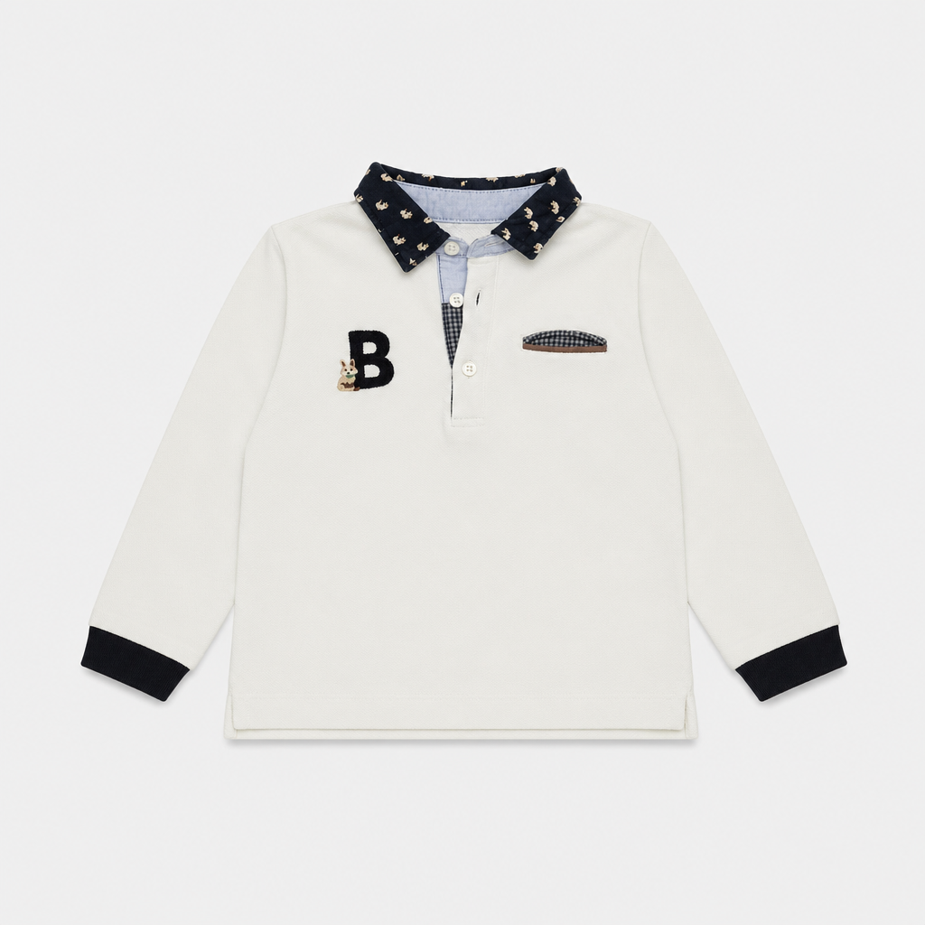 Polo maniche lunghe - Bambino - 78 - 83 | 1 anno