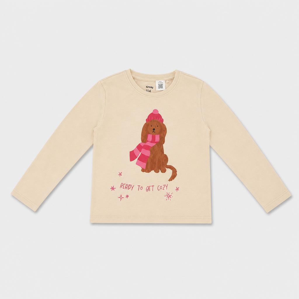 Maglietta maniche lunghe - Bambina - 96 - 101 | 3 anni