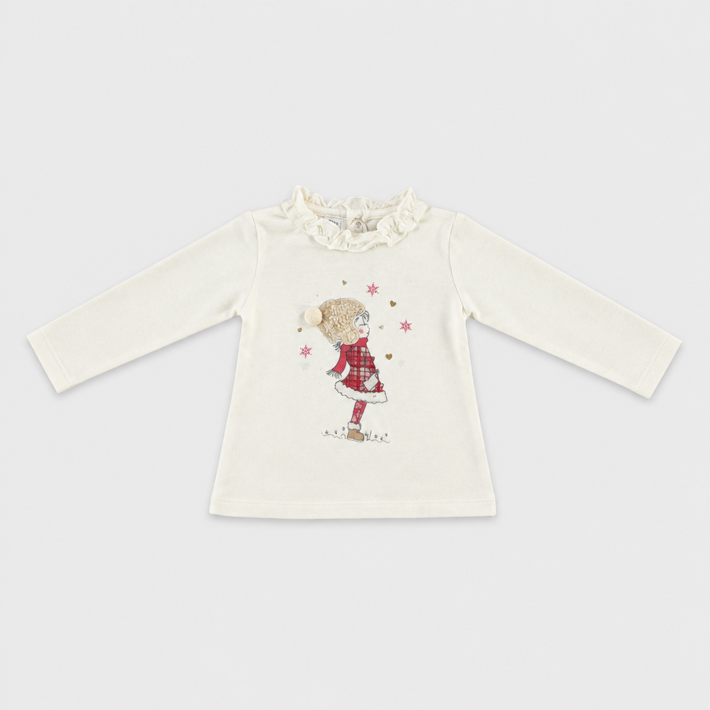 Maglietta maniche lunghe - Bambina - 72 - 77 | 9 mesi