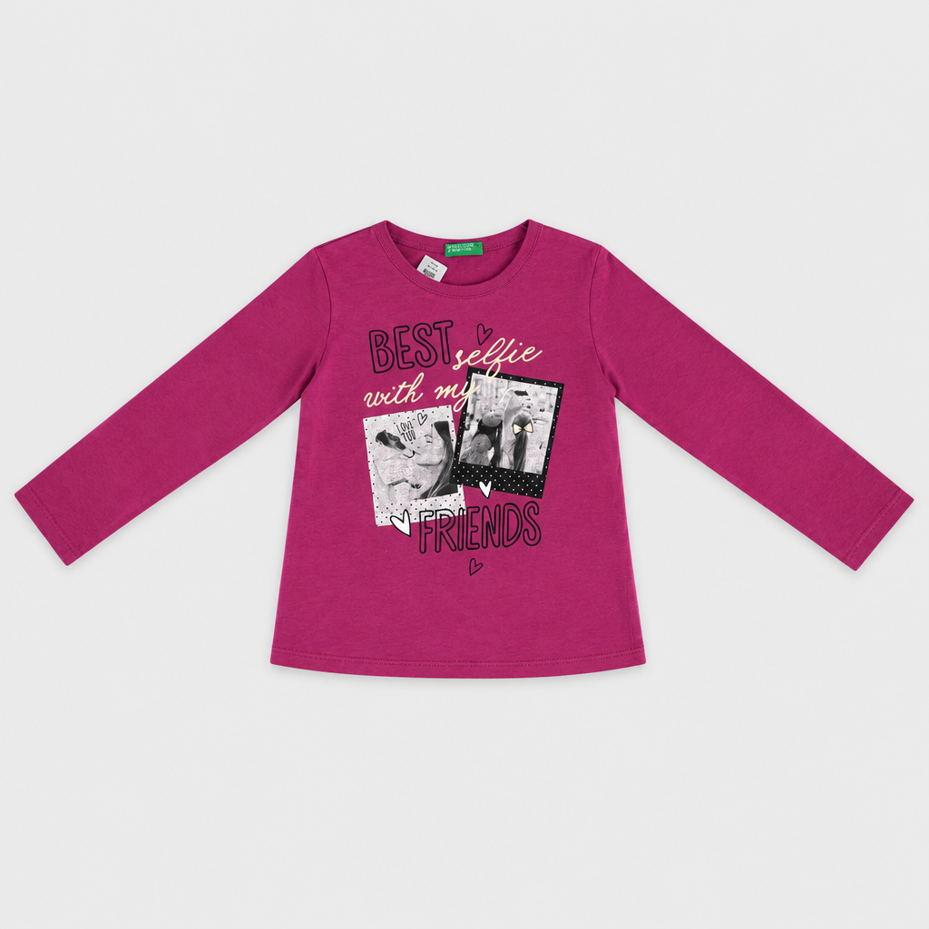Maglietta maniche lunghe - Bambina - 96 - 101 | 3 anni