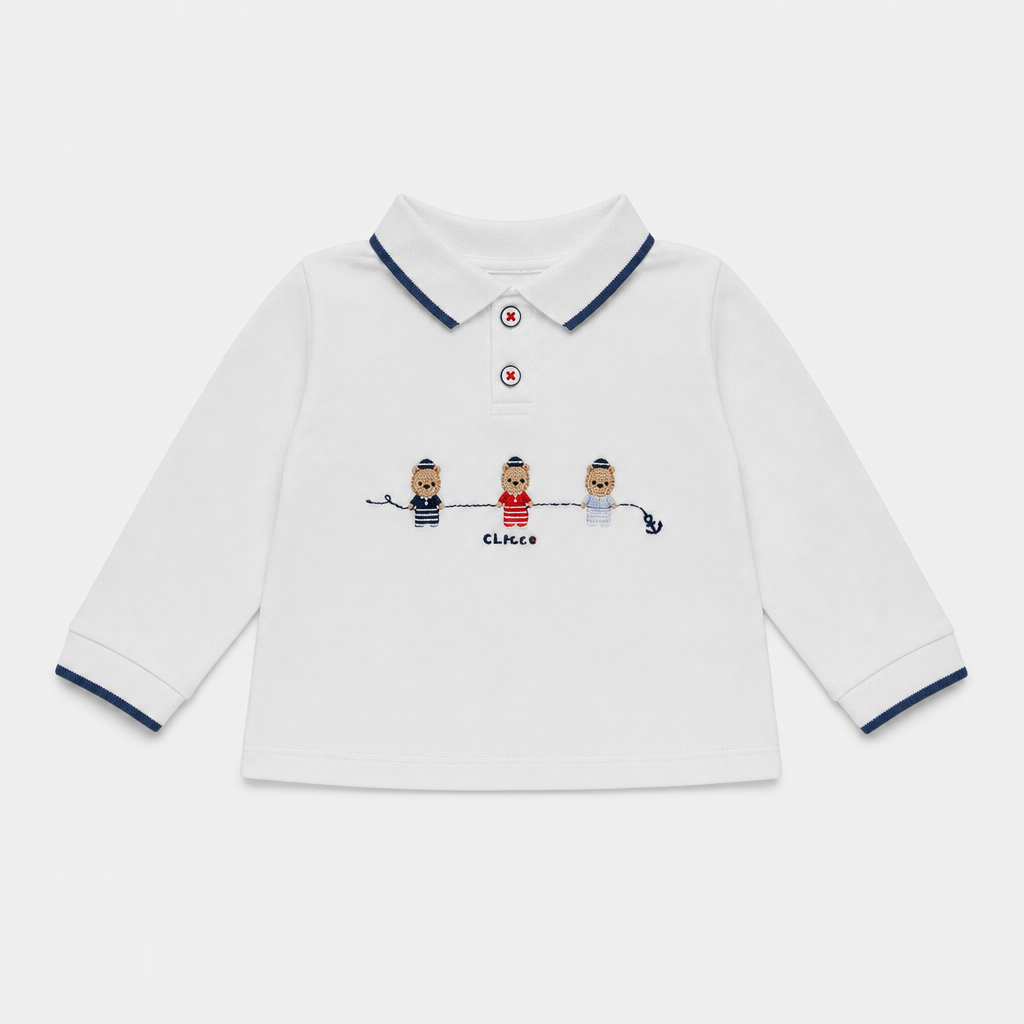 Polo maniche lunghe - Bambino - 60 - 65 | 3 mesi