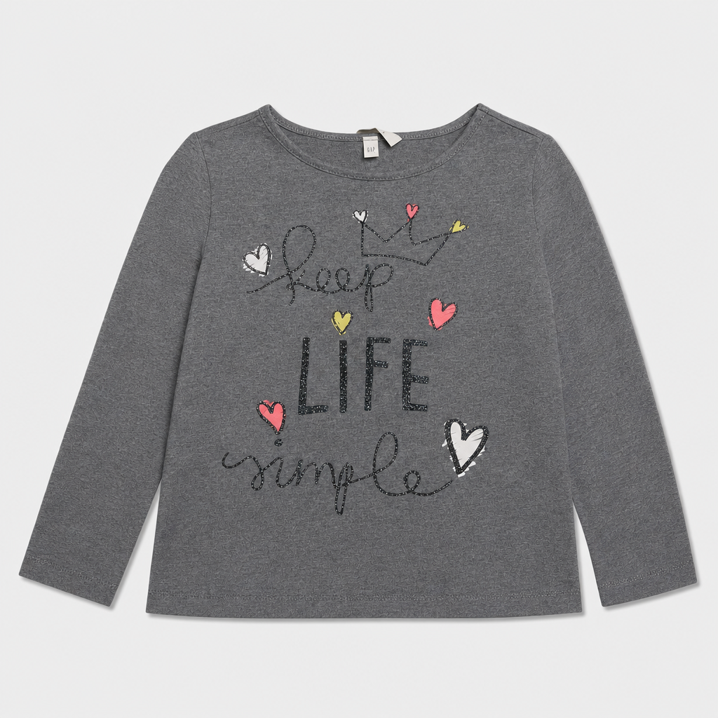 Maglietta maniche lunghe - Bambina - 114 - 119 | 6 anni