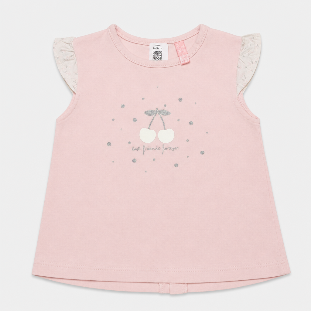 Maglietta maniche corte - Bambina - 60 - 65 | 3 mesi
