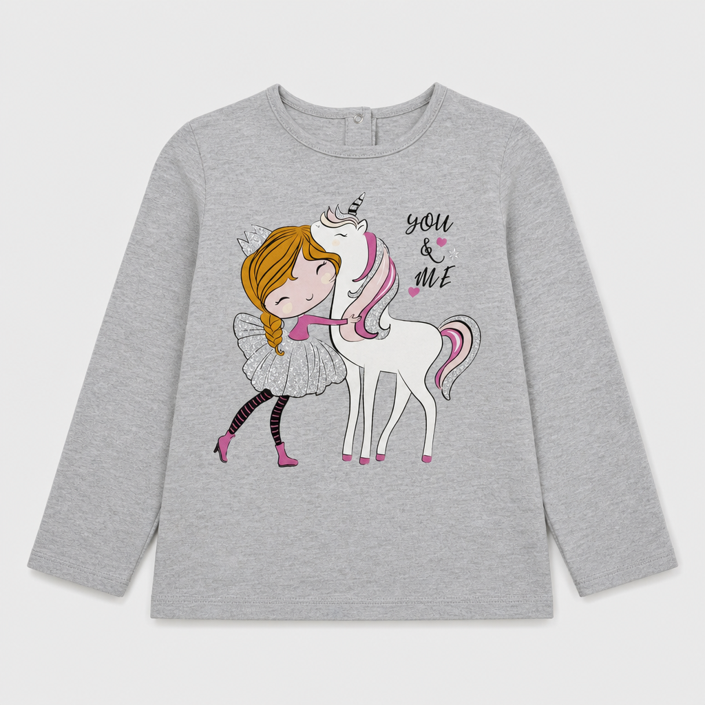 Maglietta maniche lunghe - Bambina - 96 - 101 | 3 anni