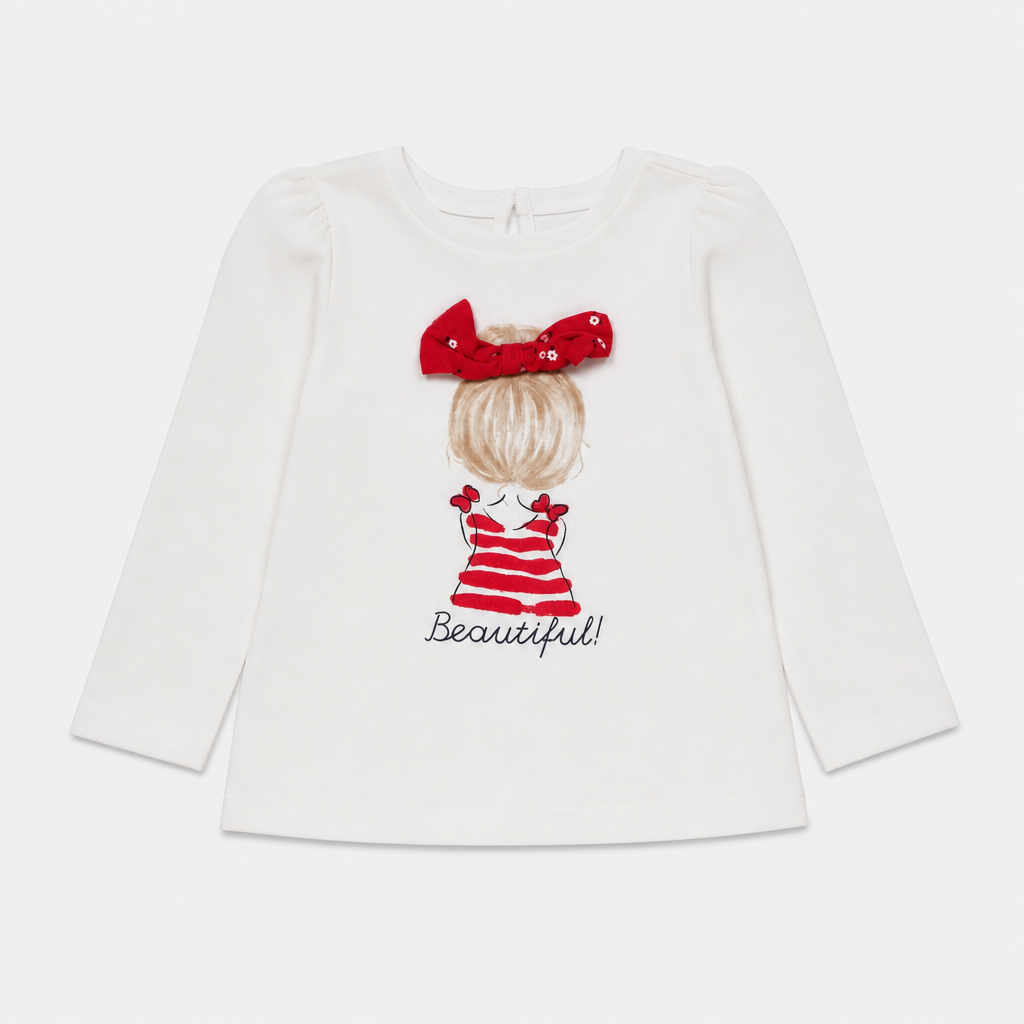 Maglietta maniche lunghe - Bambina - 72 - 77 | 9 mesi