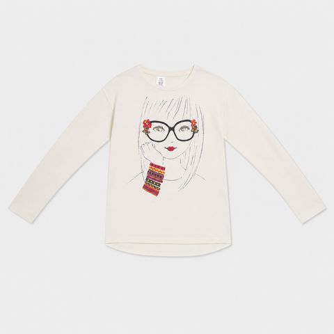 Maglietta maniche lunghe - Bambina - 108 - 113 | 5 anni