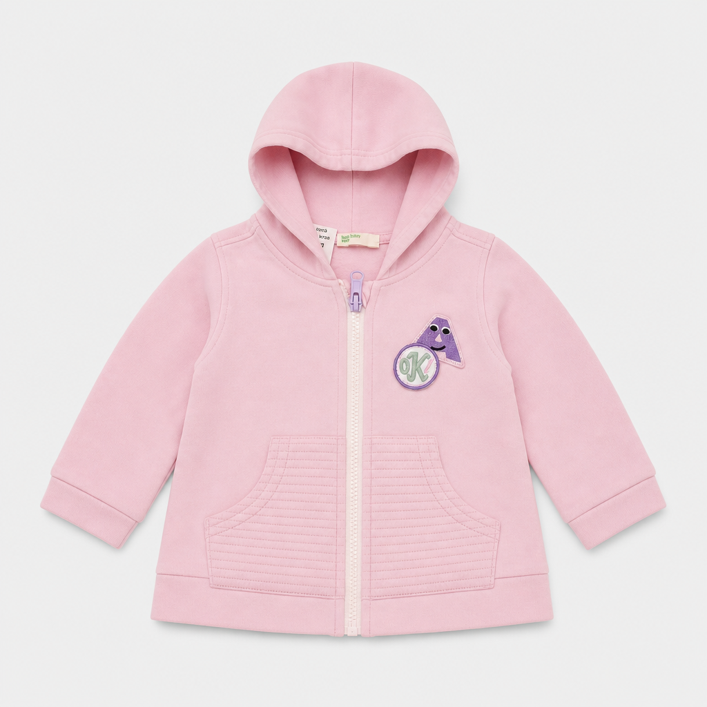 Felpa - Bambina - 60 - 65 | 3 mesi