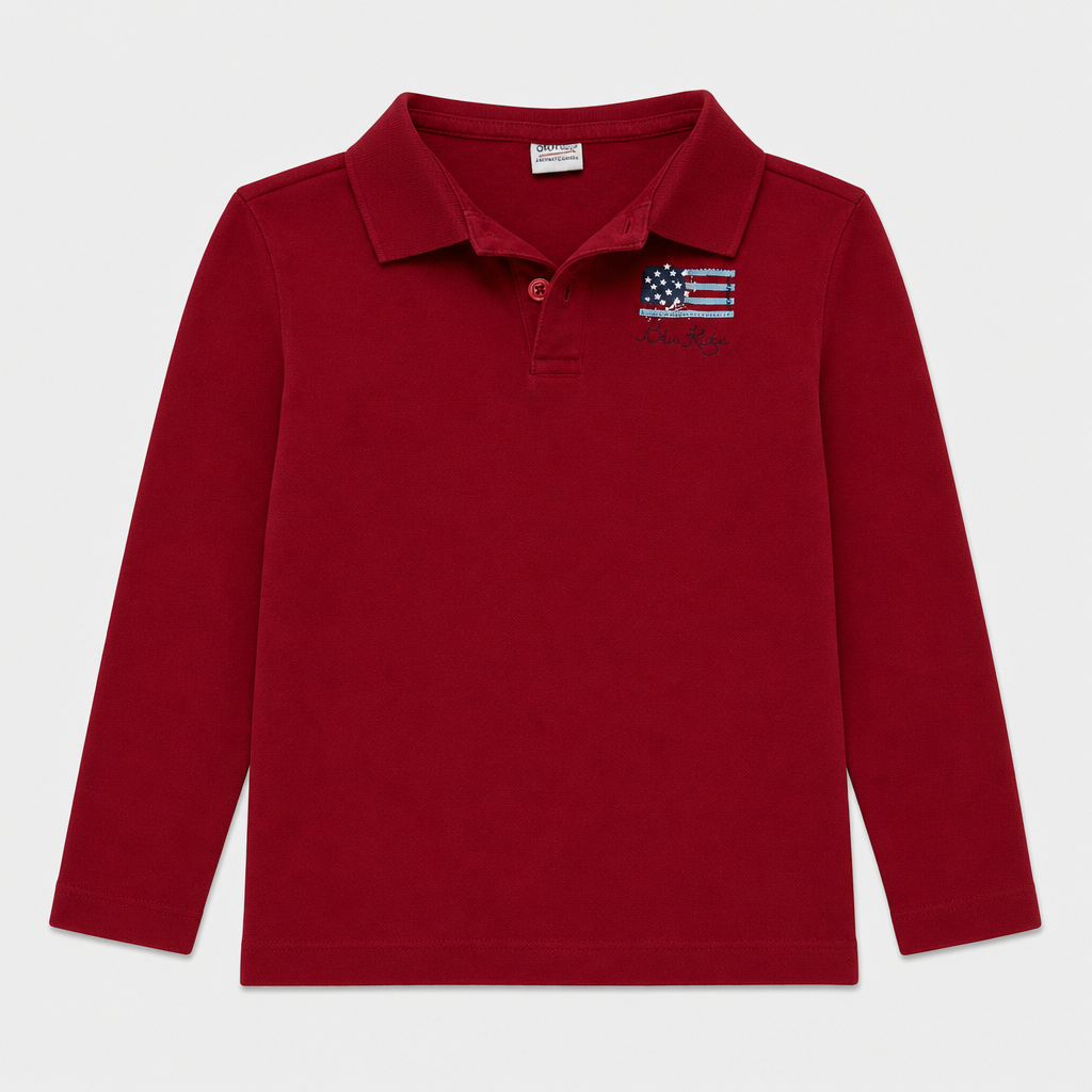 Polo maniche lunghe - Bambino - 90 - 95 | 2 anni