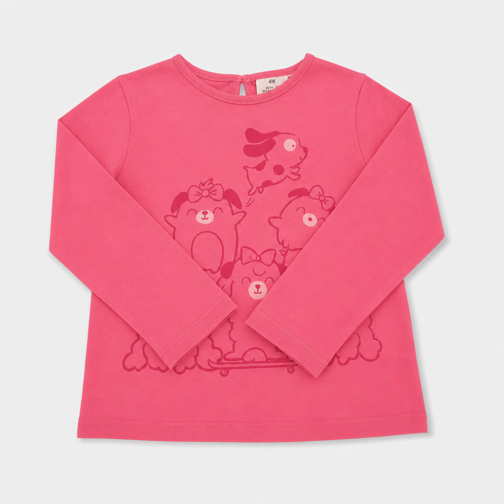 Maglietta maniche lunghe - Bambina - 84 - 89 | 18 mesi