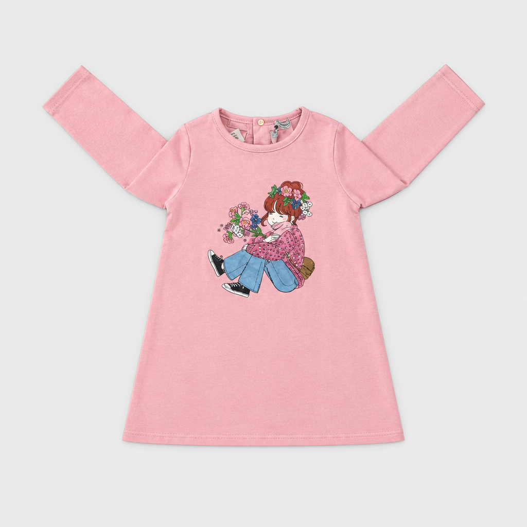 Maglietta maniche lunghe - Bambina - 84 - 89 | 18 mesi