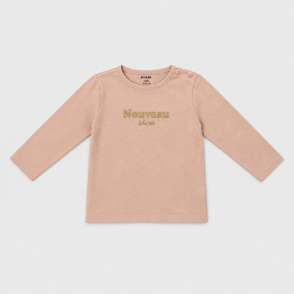 Maglietta maniche lunghe - Bambina - 72 - 77 | 9 mesi