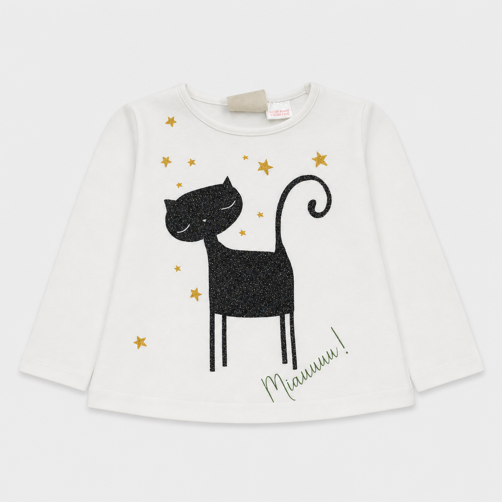 Maglietta maniche lunghe - Bambina - 66 - 71 | 6 mesi