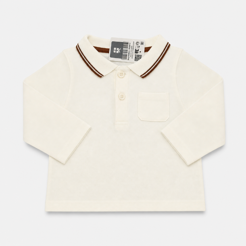 Polo maniche lunghe - Bambino - 50 - 59 < 3 mesi