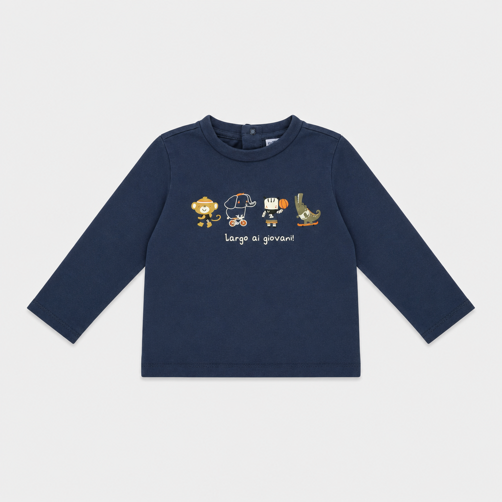 Maglietta maniche lunghe - Bambino - 66 - 71 | 6 mesi