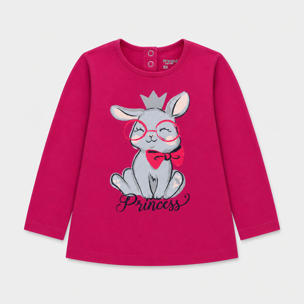 Maglietta maniche lunghe - Bambina - 78 - 83 | 1 anno