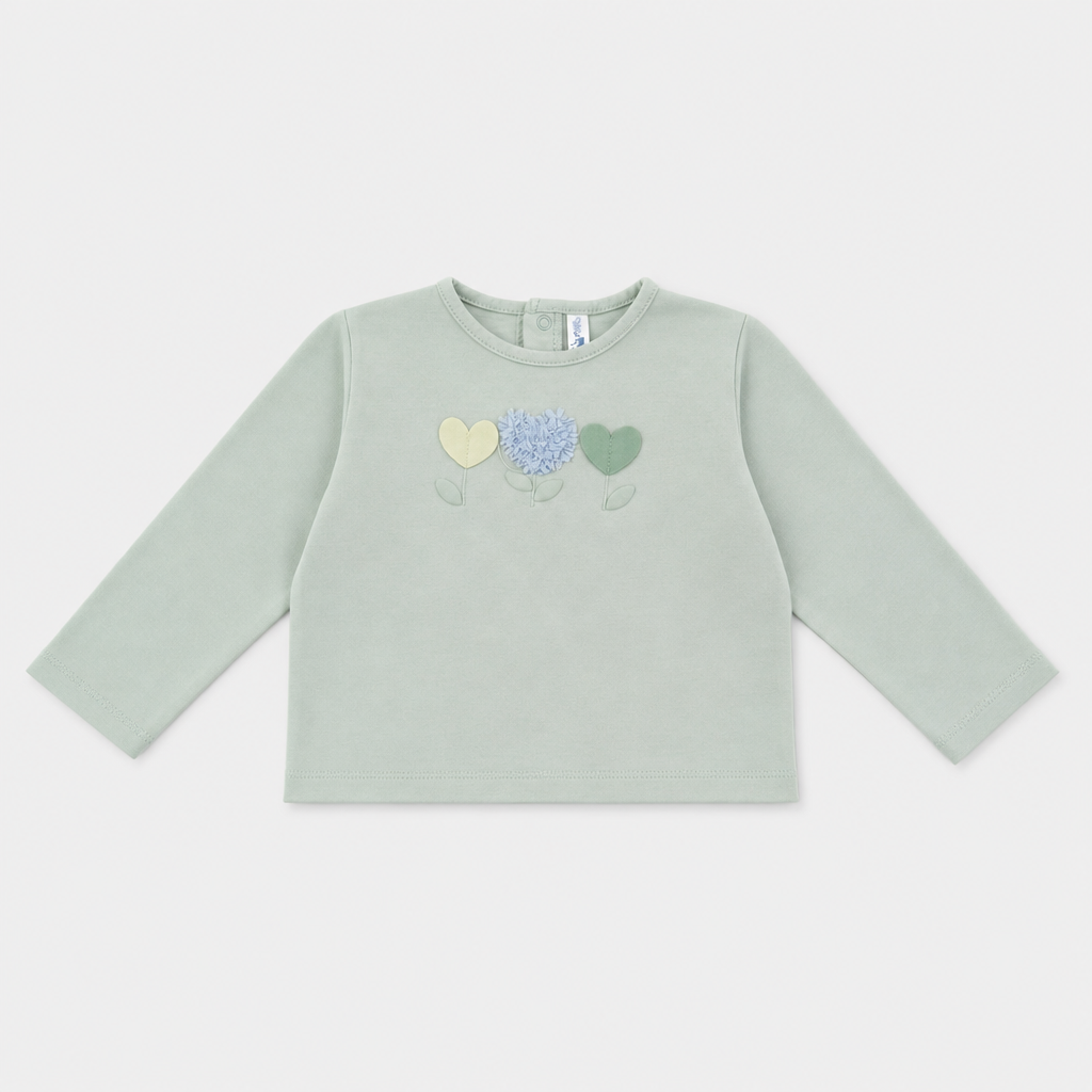 Maglietta maniche lunghe - Bambina - 60 - 65 | 3 mesi