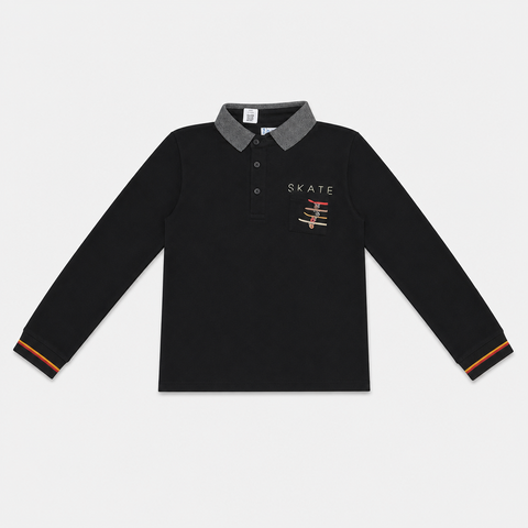 Polo maniche lunghe - Bambino - 108 - 113 | 5 anni
