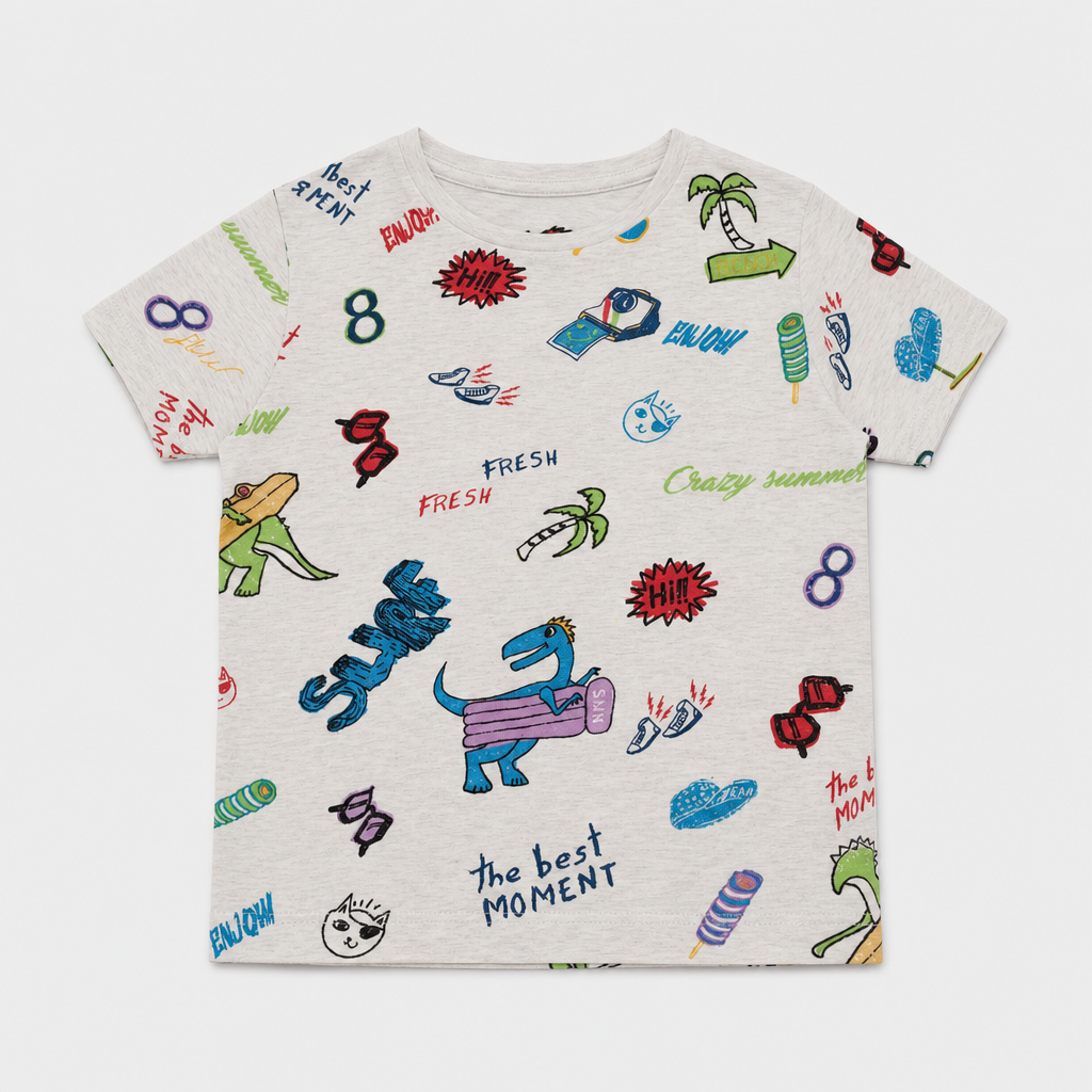 Maglietta maniche corte - Bambino - 96 - 101 | 3 anni