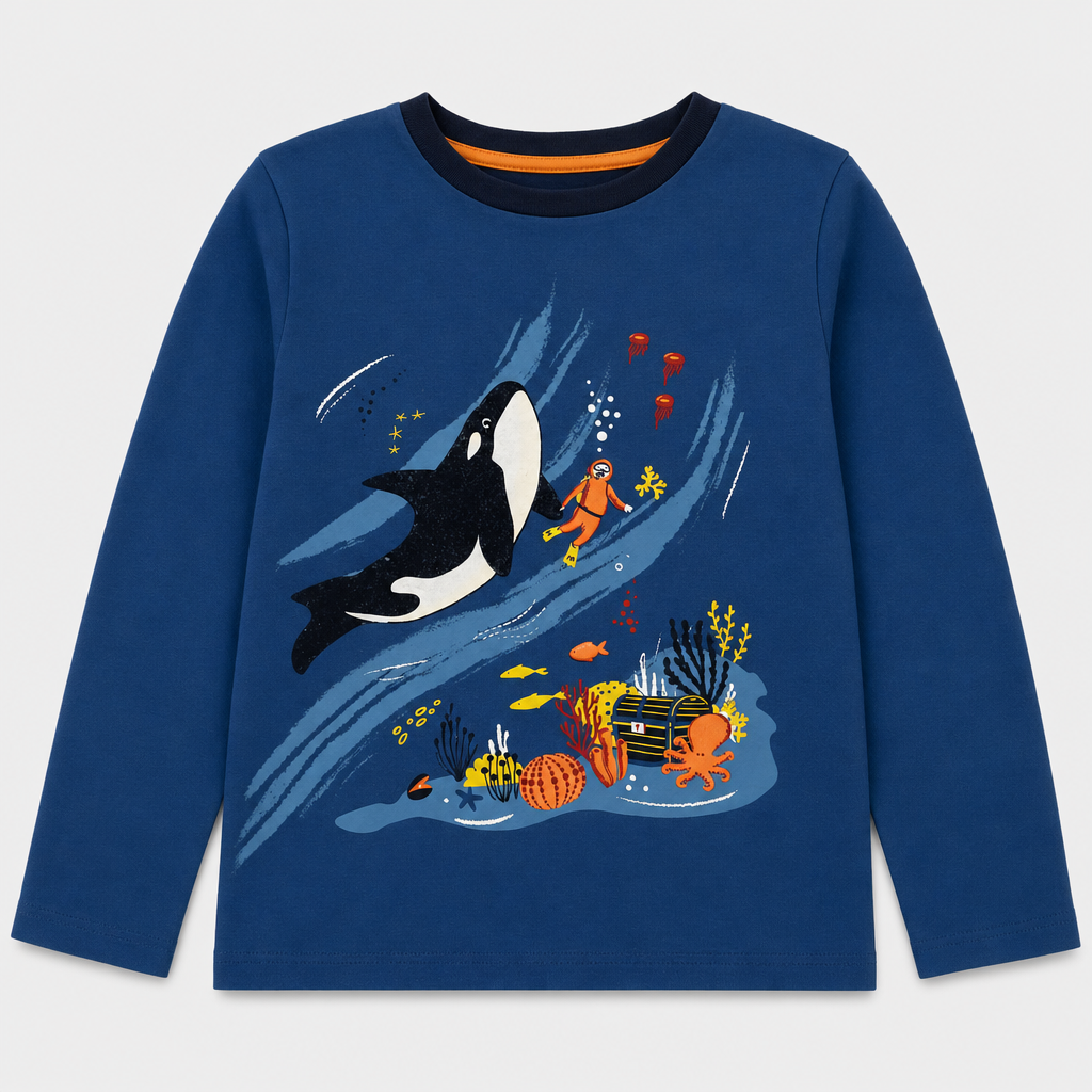 Maglietta maniche lunghe - Bambino - 108 - 113 | 5 anni