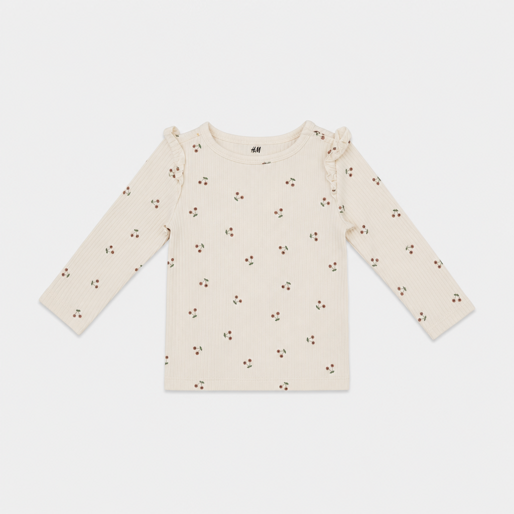 Maglietta maniche lunghe - Bambina - 66 - 71 | 6 mesi