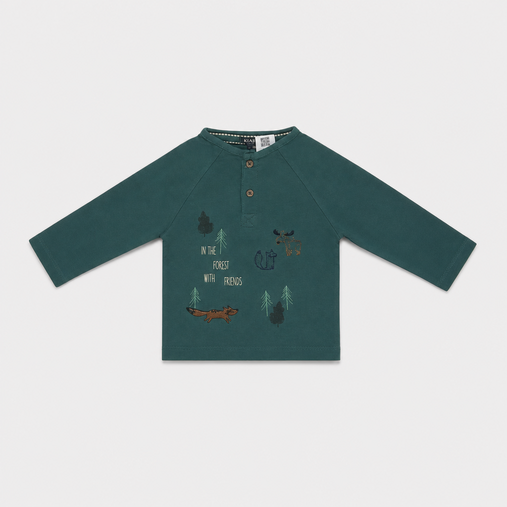 Maglietta maniche lunghe - Bambino - 60 - 65 | 3 mesi