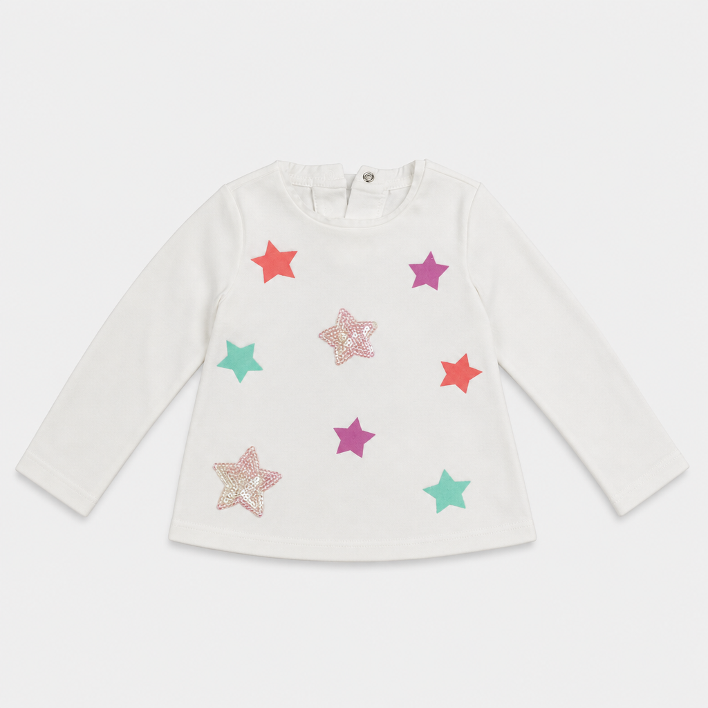 Maglietta maniche lunghe - Bambina - 72 - 77 | 9 mesi