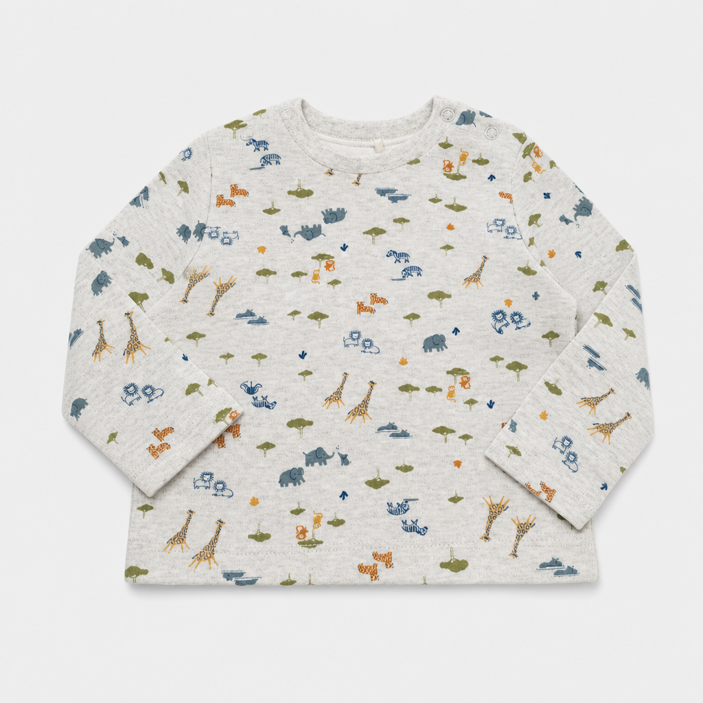 Maglietta maniche lunghe - Bambino - 50 - 59 < 3 mesi