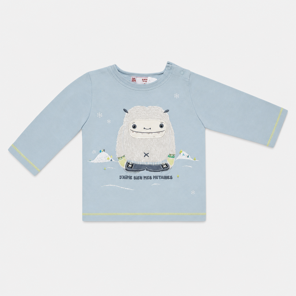 Maglietta maniche lunghe - Bambino - 66 - 71 | 6 mesi