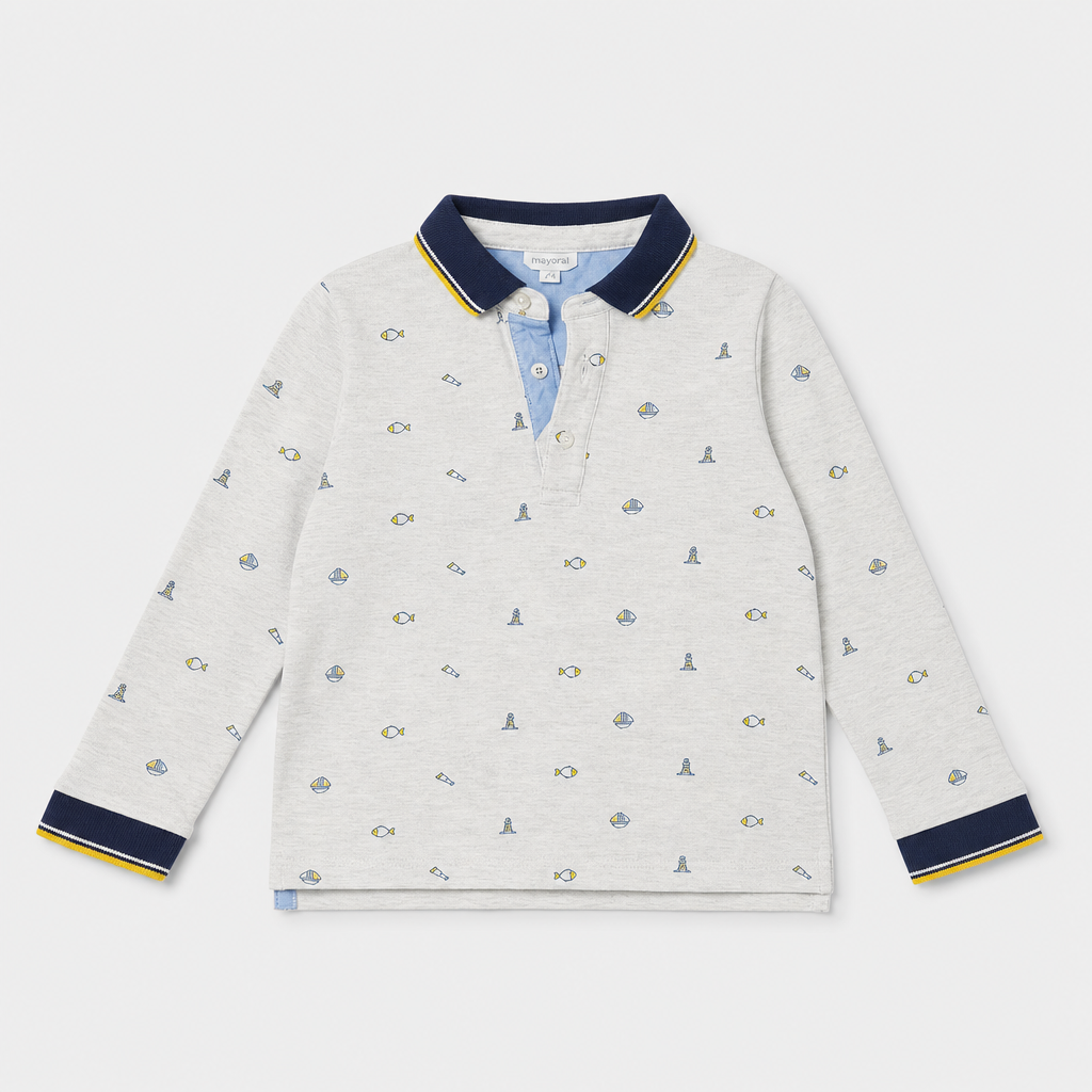 Polo maniche lunghe - Bambino - 96 - 101 | 3 anni
