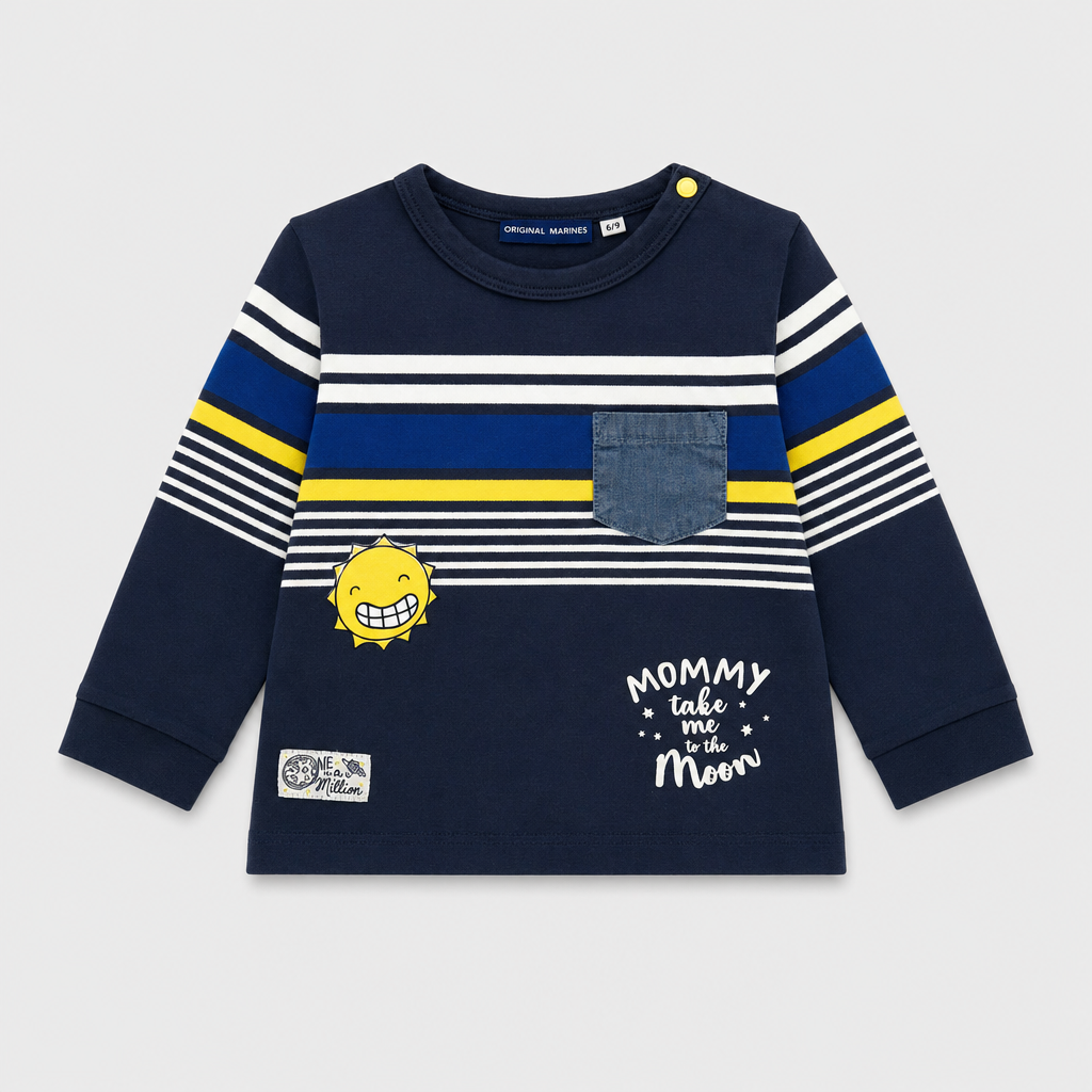 Maglietta maniche lunghe - Bambino - 66 - 71 | 6 mesi