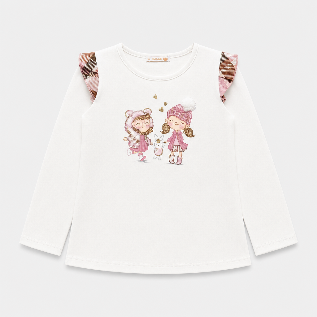 Maglietta maniche lunghe - Bambina - 96 - 101 | 3 anni