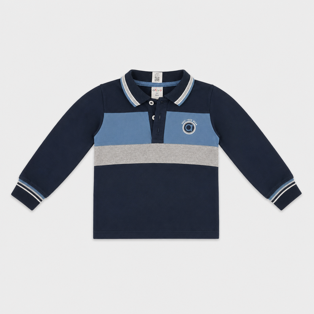 Polo maniche lunghe - Bambino - 84 - 89 | 18 mesi