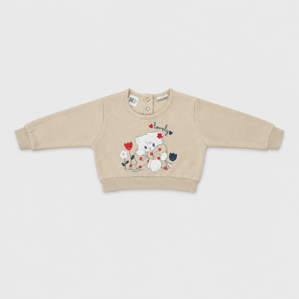 Felpa - Bambina - 60 - 65 | 3 mesi