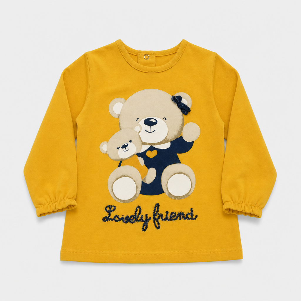 Maglietta maniche lunghe - Bambina - 60 - 65 | 3 mesi