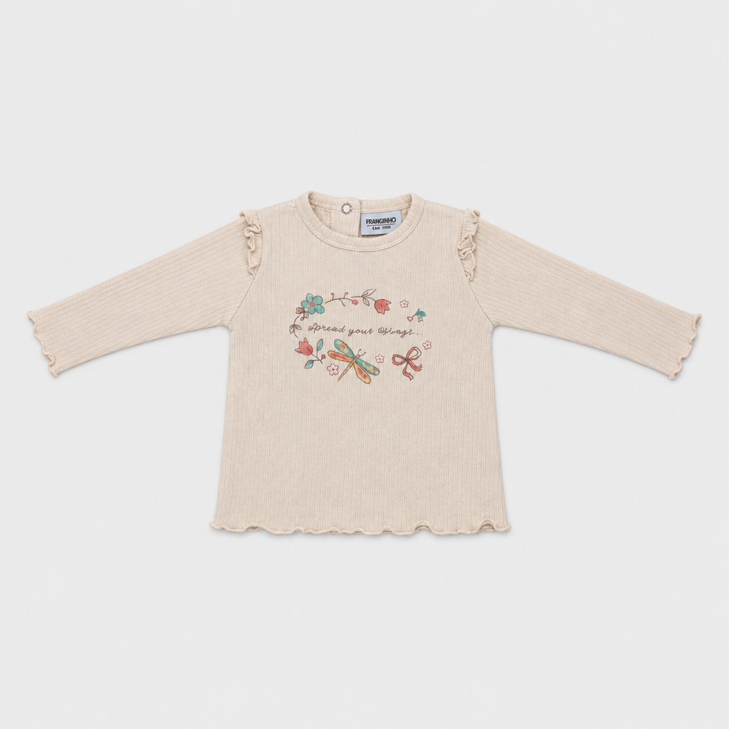 Maglietta maniche lunghe - Bambina - 72 - 77 | 9 mesi