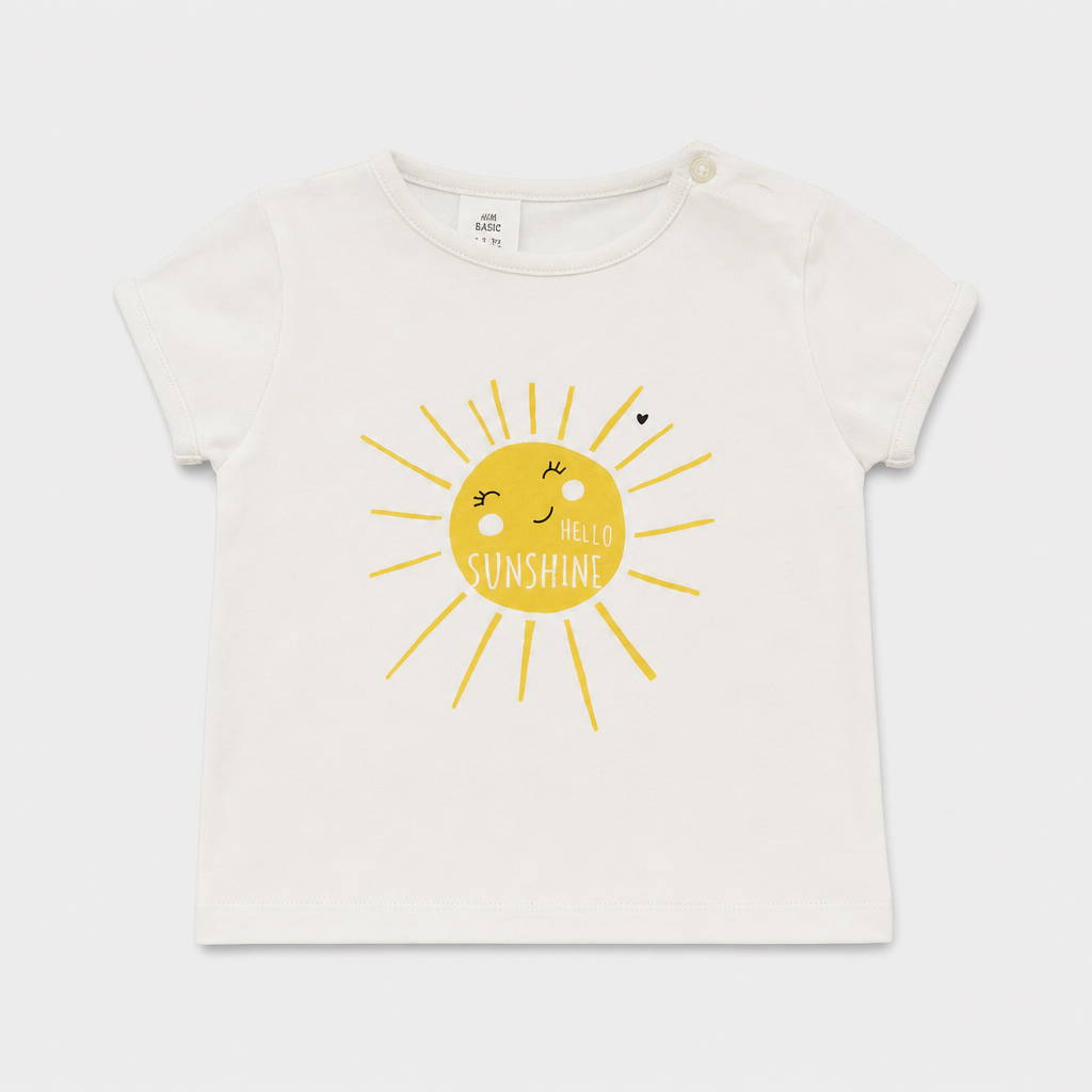Maglietta maniche corte - Bambina - 60 - 65 | 3 mesi