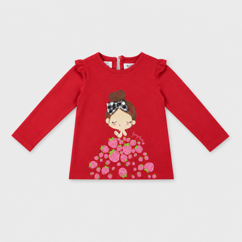 Maglietta maniche lunghe - Bambina - 72 - 77 | 9 mesi