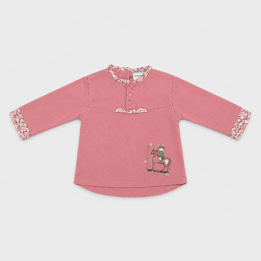 Maglietta maniche lunghe - Bambina - 72 - 77 | 9 mesi