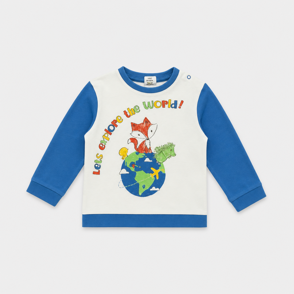 Maglietta maniche lunghe - Bambino - 78 - 83 | 1 anno