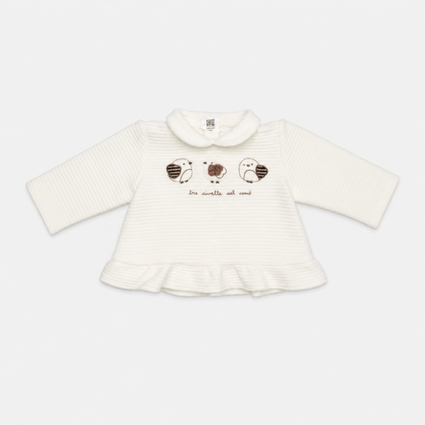 Maglietta maniche lunghe - Bambina - 60 - 65 | 3 mesi
