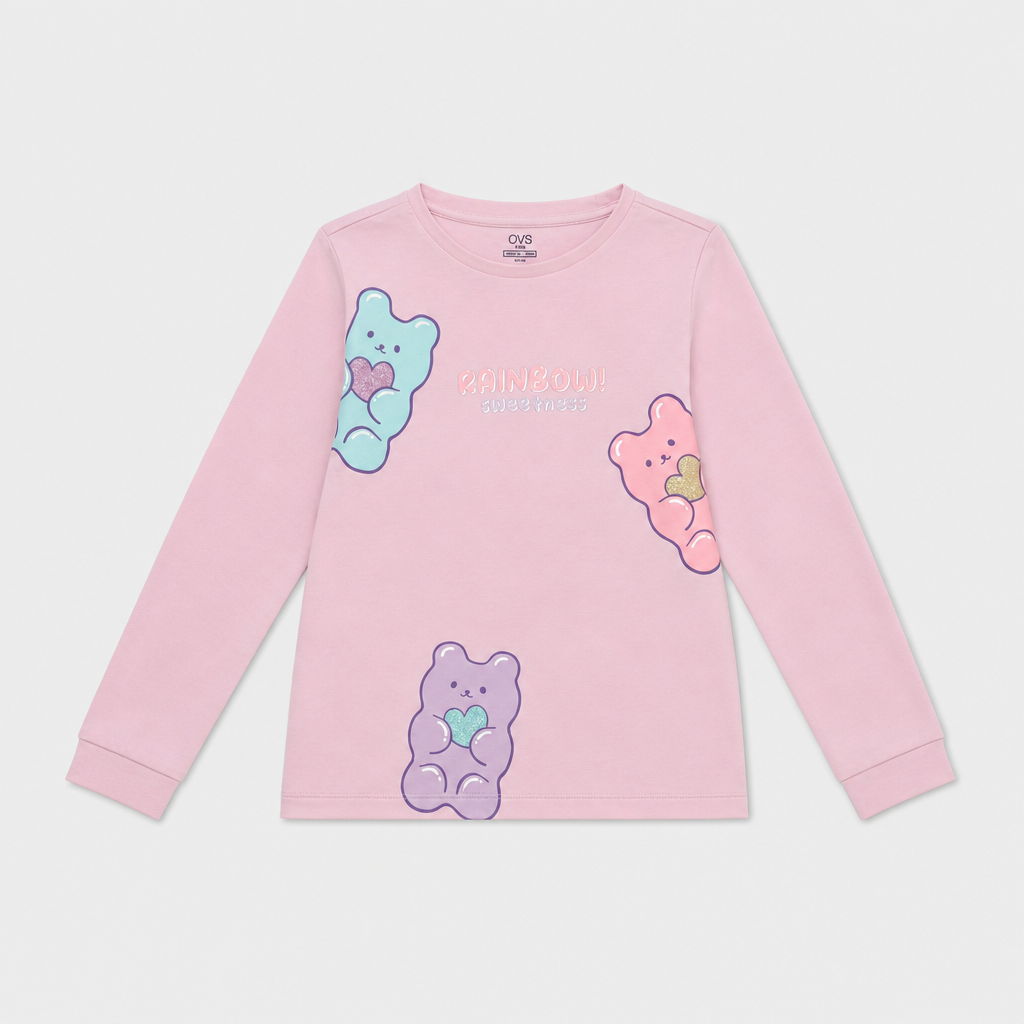 Maglietta maniche lunghe - Bambina - 102 - 107 | 4 anni