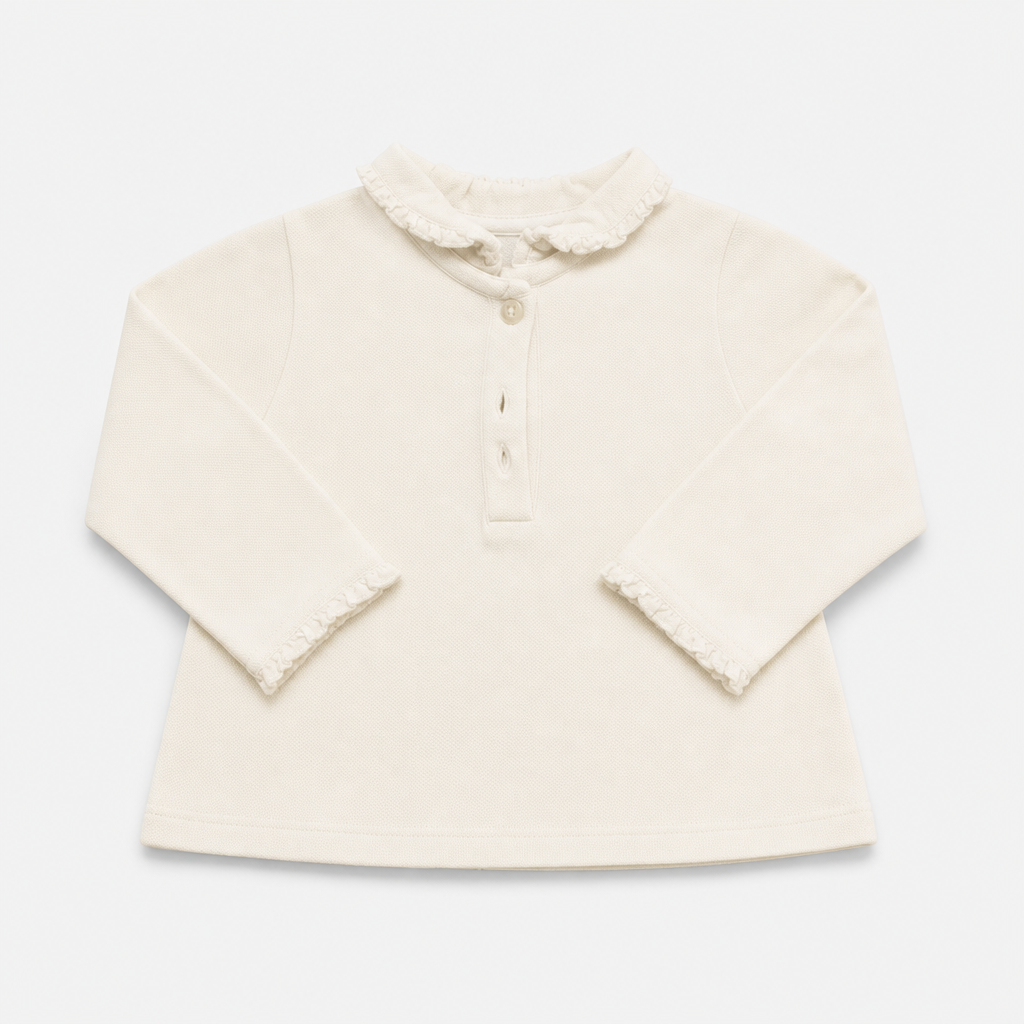 Polo maniche lunghe - Bambina - 72 - 77 | 9 mesi