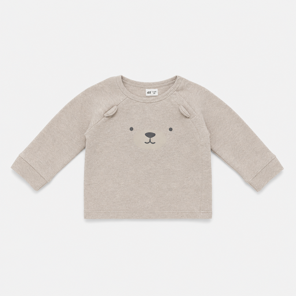 Maglietta maniche lunghe - Bambino - 60 - 65 | 3 mesi